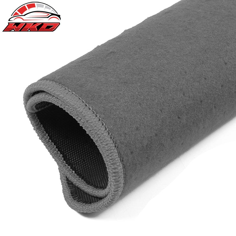 Fits 12-17 Toyota Camry Floor Mats Nylon Grey Non-Slip Auto Carpets 4Pcs Set