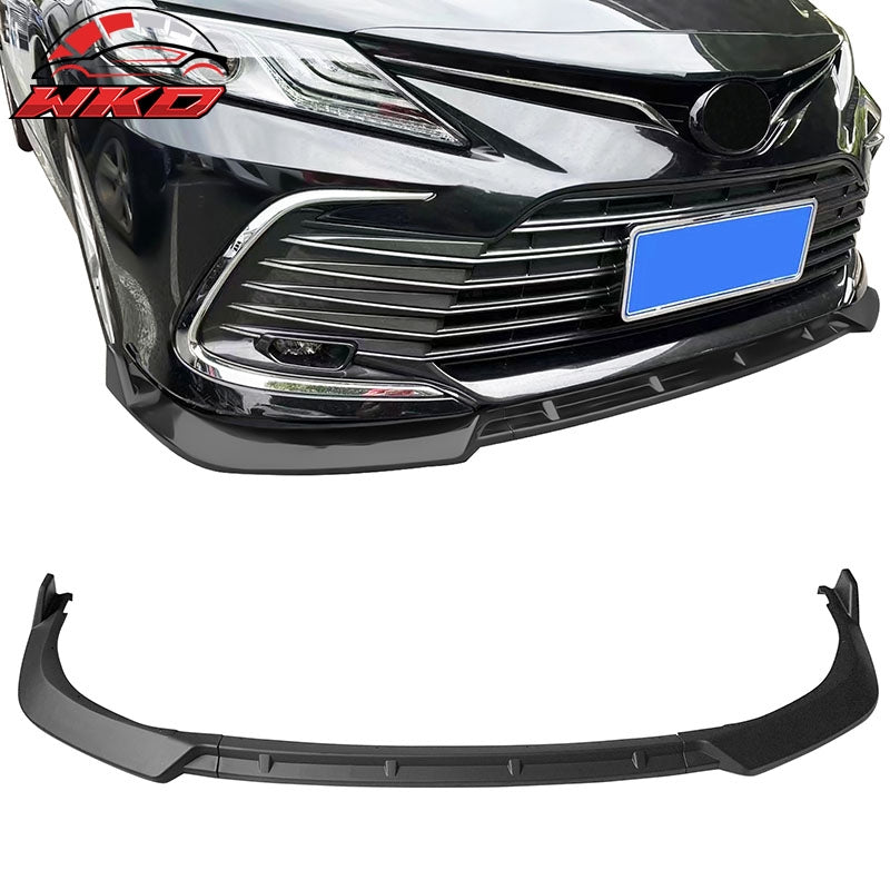 Wholesale 21-24 Toyota Camry LE IKON 3PCS Front Bumper Lip Matte Black