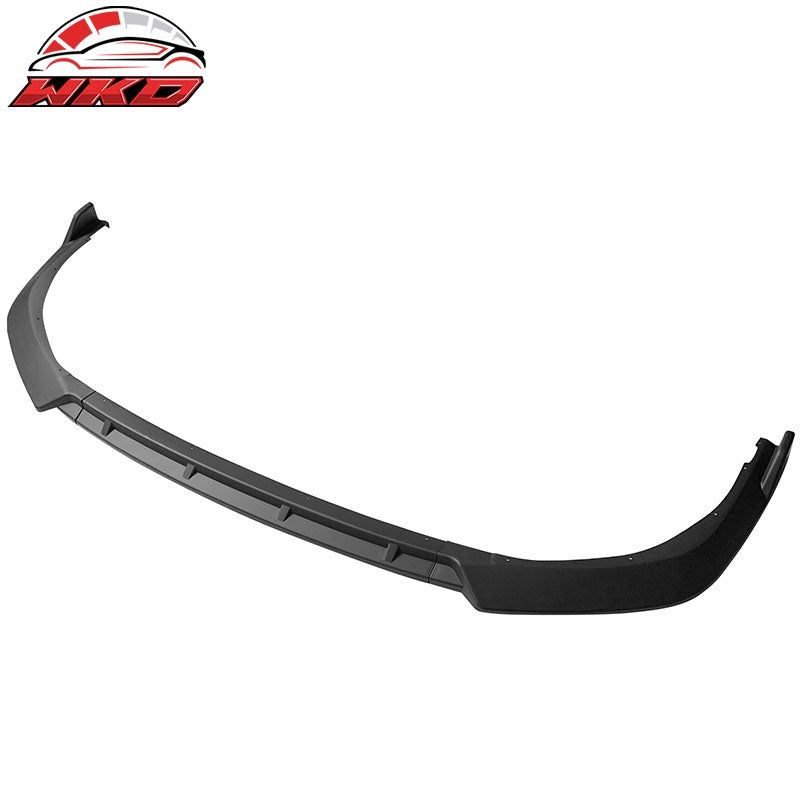 Fits 21-24 Toyota Camry LE IKON 3PCS Front Bumper Lip Matte Black