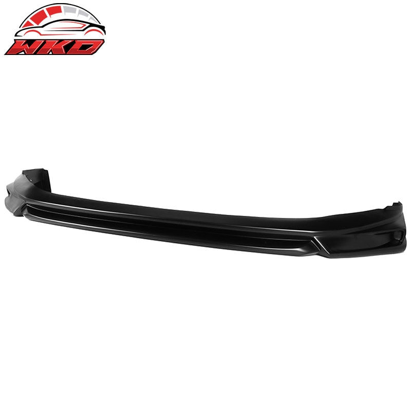 Fits 18-20 Toyota Camry LE IKON Style Front Bumper Lip Matte Black - PP
