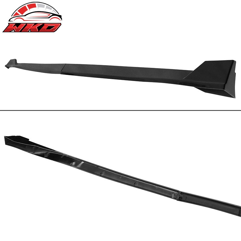 Fits 18-24 Toyota Camry SE XSE Side Skirts TRD Style Rocker Panels Gloss Black
