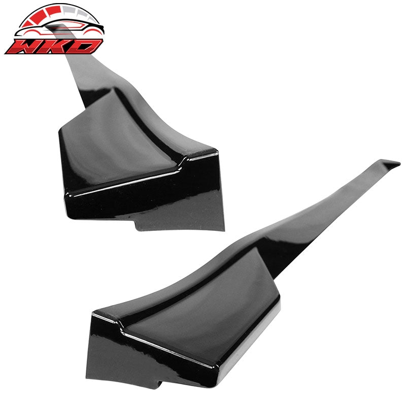 Fits 18-24 Toyota Camry SE XSE Side Skirts TRD Style Rocker Panels Gloss Black