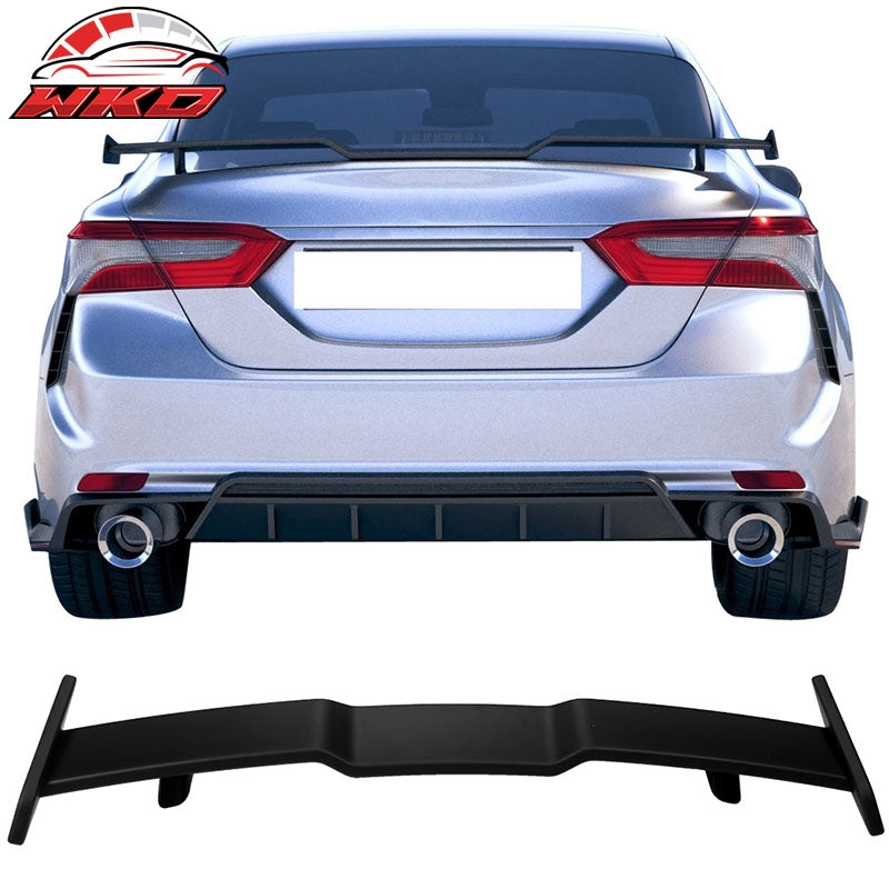 Wholesale 18-24 Toyota Camry TRD Style Rear Trunk Spoiler Wing Lip ABS Matte Black