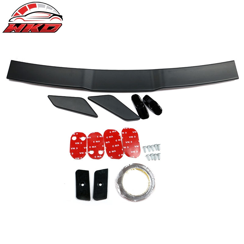 Fits 18-24 Toyota Camry TRD Style Rear Trunk Spoiler Wing Lip ABS Matte Black