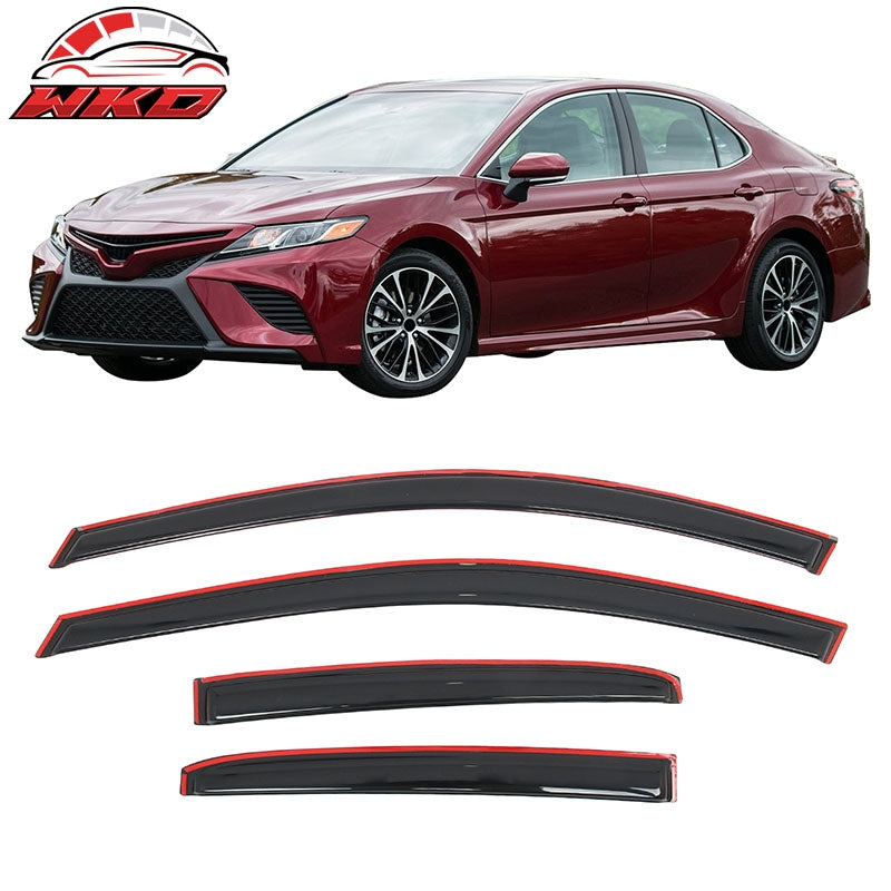 Wholesale 18-24 Toyota Camry Window Visor in Channel Rain Sun Guard Acrylic Deflector