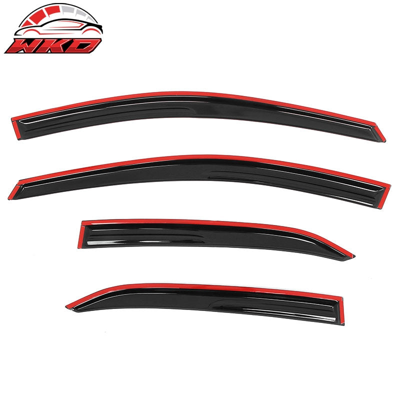 For 18-24 Toyota Camry Window Visor Mugen V2 Style Rain Sun Guard Deflector Vent
