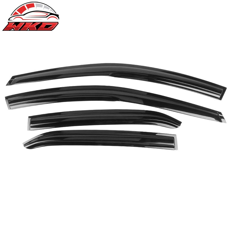 For 18-24 Toyota Camry Window Visor Mugen Style Rain Sun Guard Acrylic Deflector