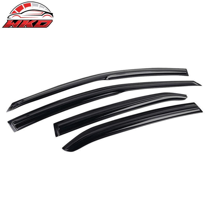 For 18-24 Toyota Camry Window Visor Mugen Style Rain Sun Guard Acrylic Deflector