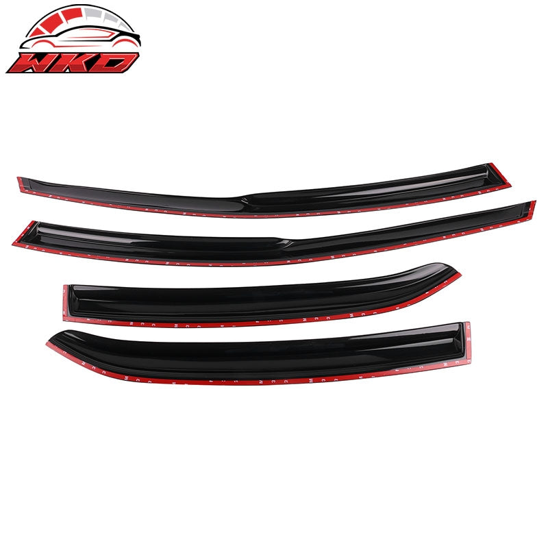 For 18-24 Toyota Camry Window Visor Mugen Style Rain Sun Guard Acrylic Deflector