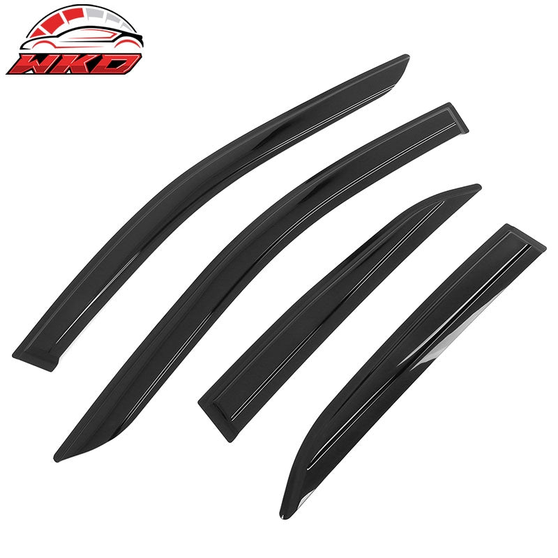 For 18-24 Toyota Camry Window Visor Large Mugen Rain Sun Guard Acrylic Deflector
