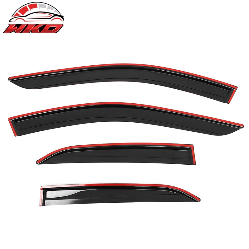 For 18-24 Toyota Camry Window Visor Large Mugen Rain Sun Guard Acrylic Deflector