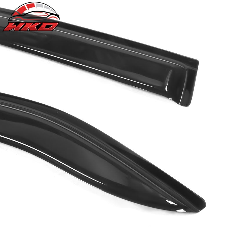Fits 07-11 Toyota Camry Window Visors Acrylic Sun Guard Rain Deflectors 4PC Set