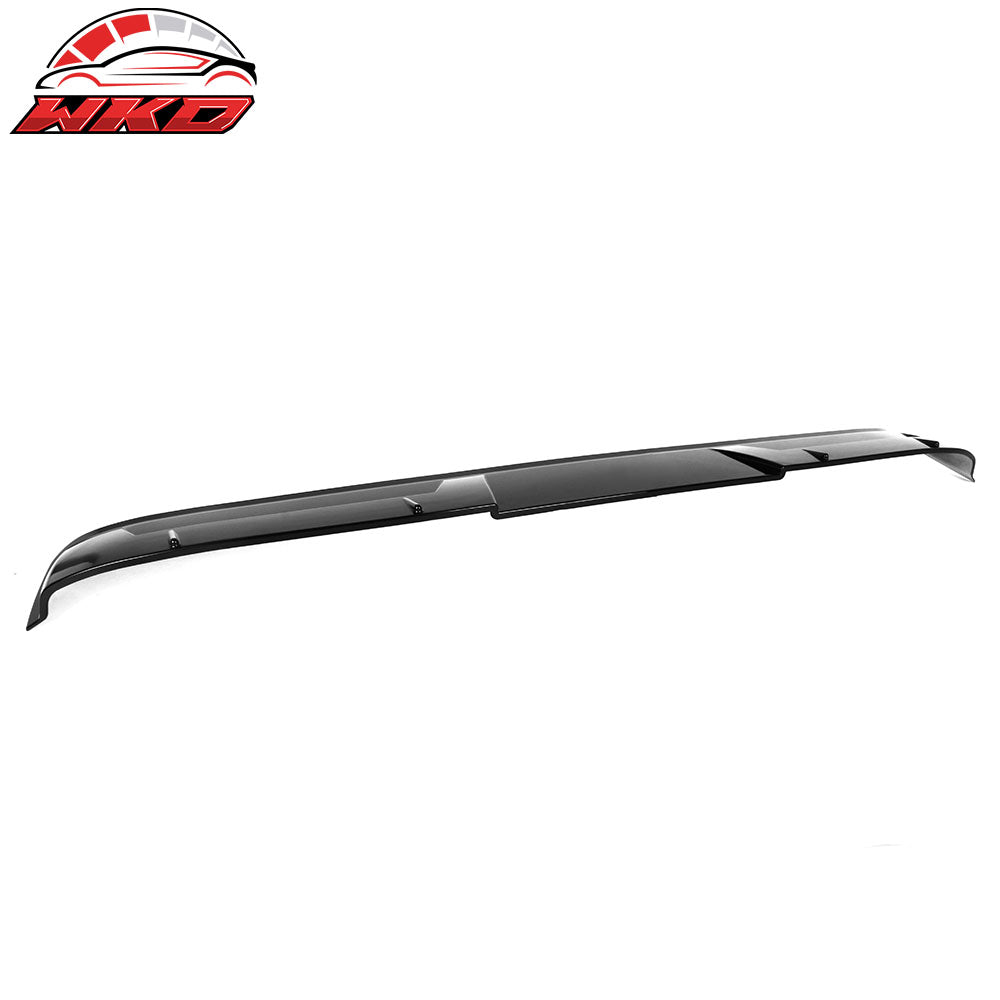 Fits 18-26 Toyota Camry V2 Style Gloss Black Rear Window Roof Spoiler Wing - ABS