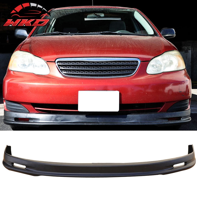 Fits 05-06 Toyota Corolla 4Dr Sedan Mugen Front Bumper Lip Spoiler - PP
