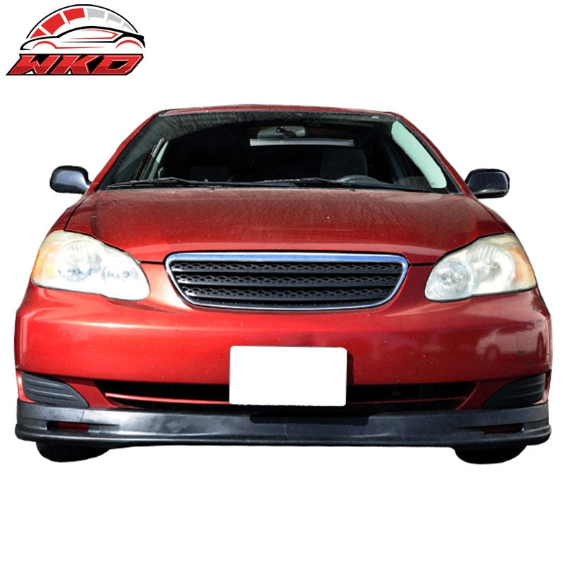 Fits 05-06 Toyota Corolla 4Dr Sedan Mugen Front Bumper Lip Spoiler - PP