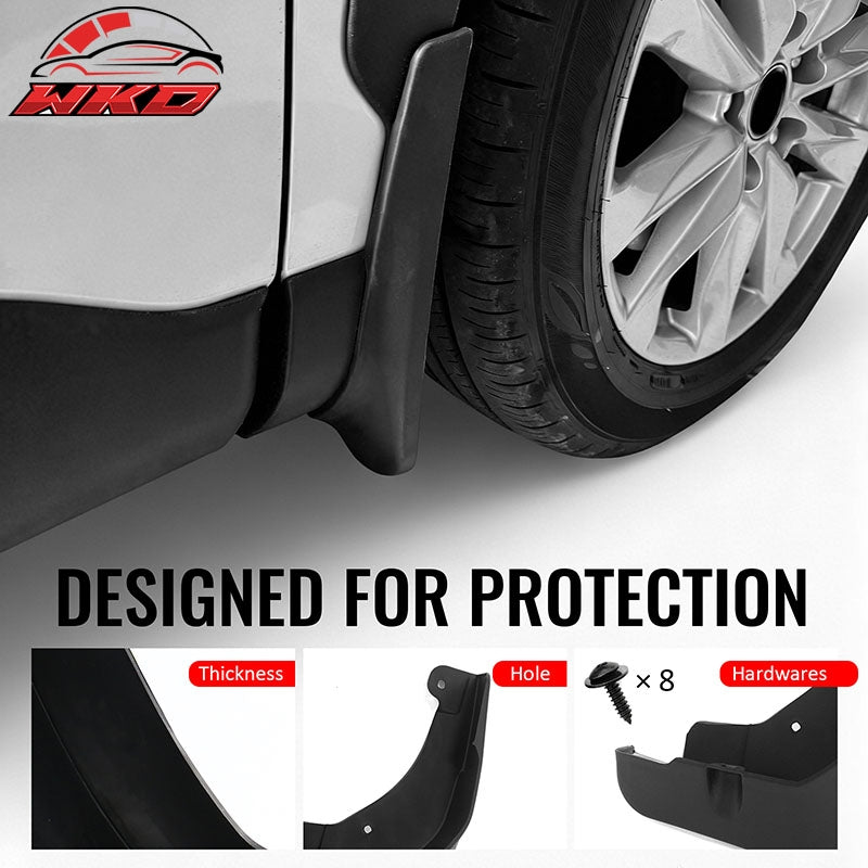 Fits 22-26 Toyota Corolla Cross Front & Rear Fender Mud Flaps Splash Guards PP