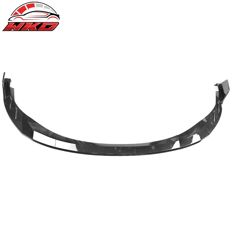 Fits 20-26 Toyota Corolla L, LE, XLE, Hybrid Front Bumper Lip Carbon Fiber Print