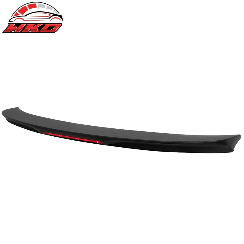 For 14-19 Toyota Corolla Sedan OE Style Trunk Spoiler w/ 3rd Brake Light LED ABS