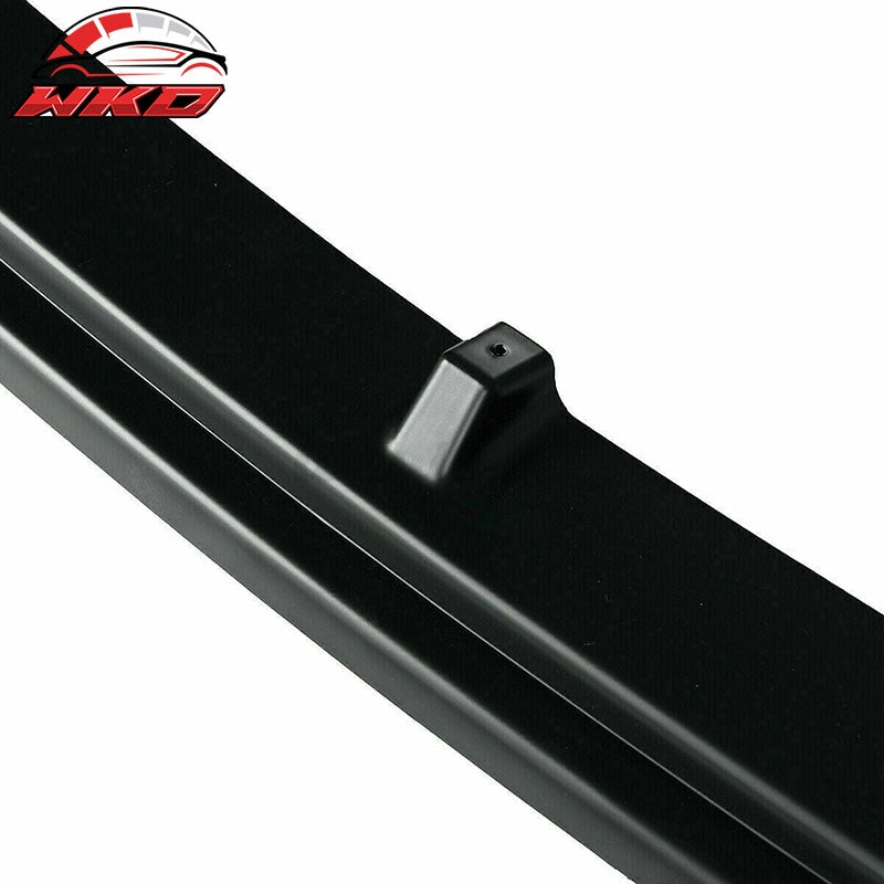 Fits 20-26 Toyota Corolla SE XSE C Style 3PCS Front Bumper Lip PP Matte Black