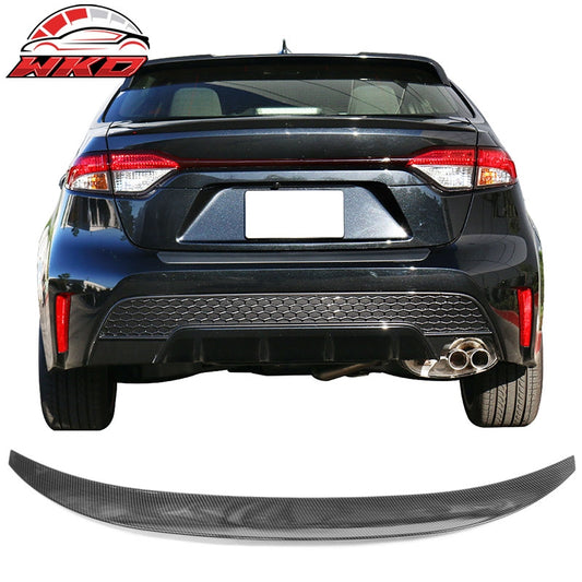 Wholesale 20-26 Toyota Corolla Sedan IKON Style Trunk Spoiler Wing Carbon Fiber Print