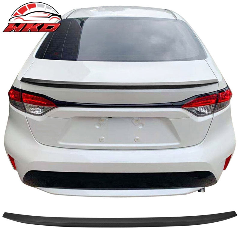 Wholesale 20-26 Toyota Corolla Sedan IKON Style Rear Trunk Spoiler Wing - Matte Black