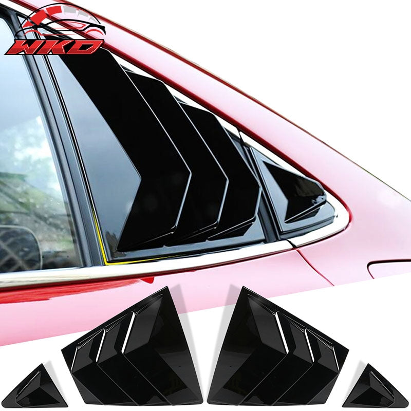 Wholesale 20-26 Toyota Corolla Sedan 4PCS Side Window Louvers Scoop ABS Gloss Black