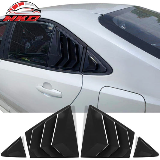 Wholesale 20-26 Toyota Corolla Sedan 4PCS Side Window Louvers Scoop ABS Matte Black