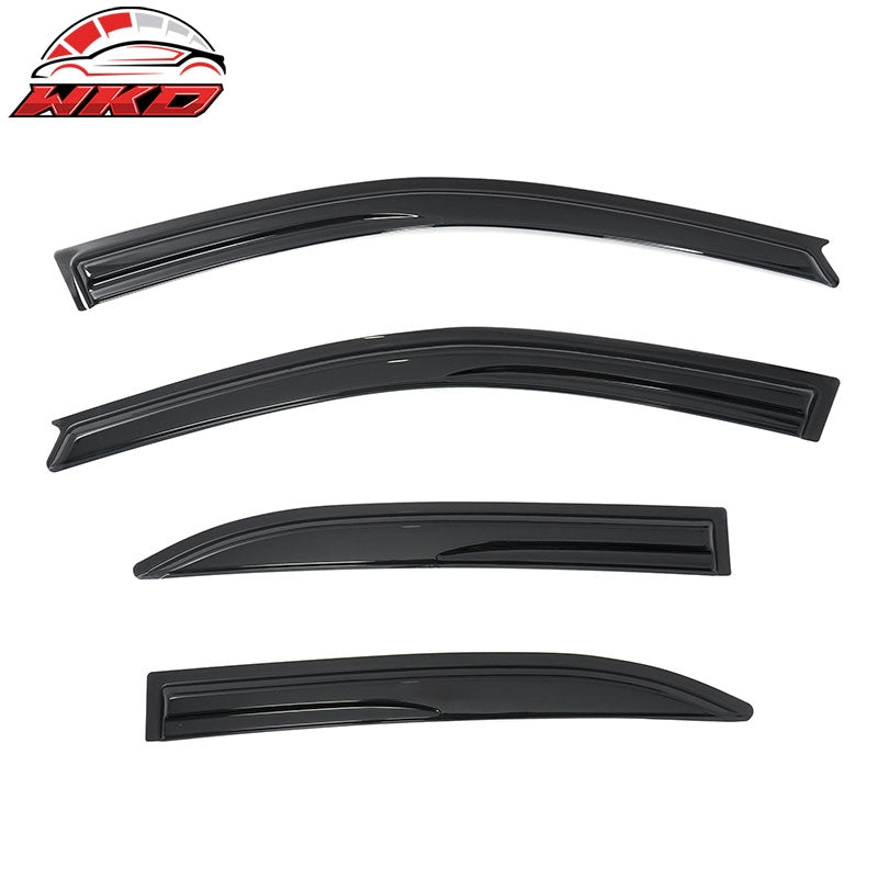 Fit 03-08 Toyota Corolla Sedan 4DR Mugen Acrylic Window Visor Sun Rain Deflector
