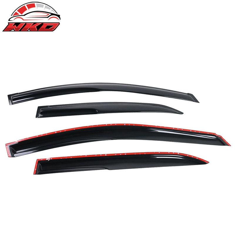 Fits 14-19 Toyota Corolla Sedan Mugen Style Acrylic 4PCS Window Visor Vent Guard