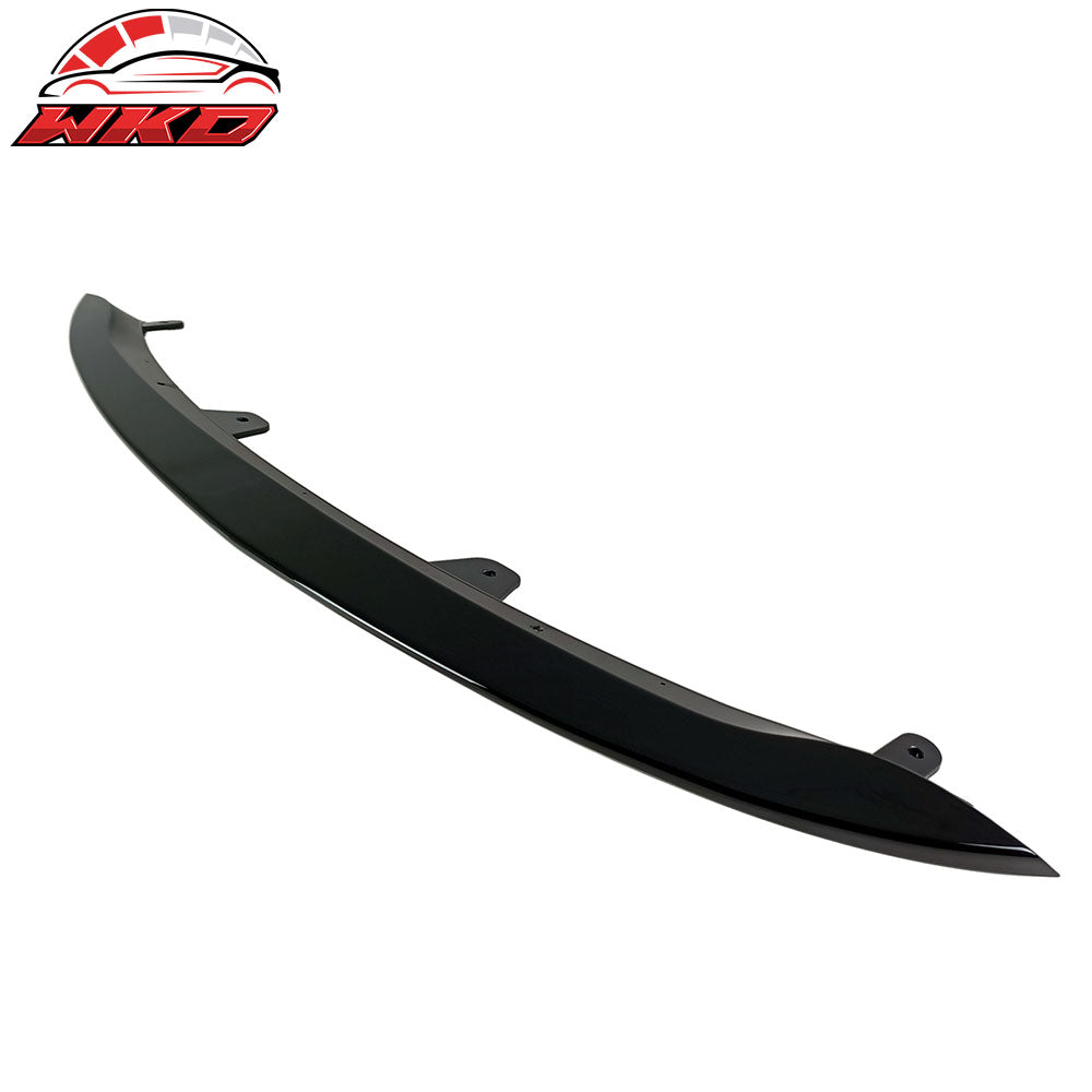 Fits 19-21 Toyota Corolla E210 Hatchback 5Dr Front Bumper Lip Chin Gloss Black