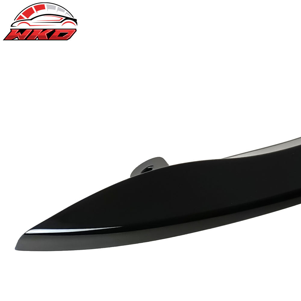 Fits 19-21 Toyota Corolla E210 Hatchback 5Dr Front Bumper Lip Chin Gloss Black