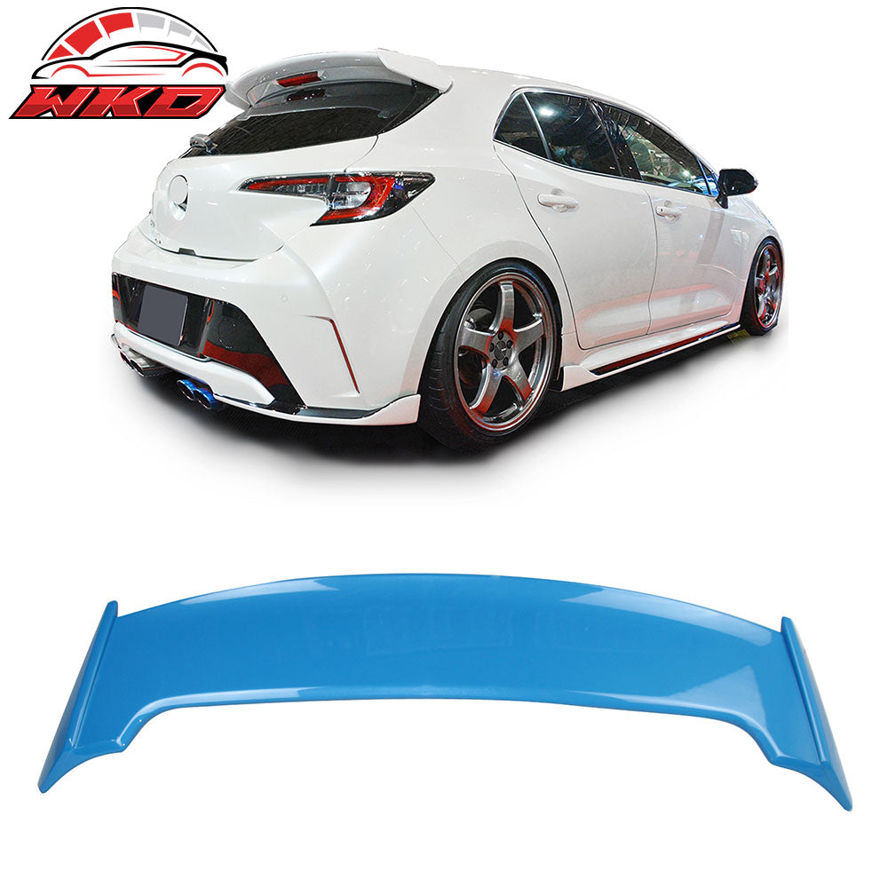 For 19-25 Toyota GR Corolla Auris B Style Rear Window Roof Spoiler #8W9 Cyan