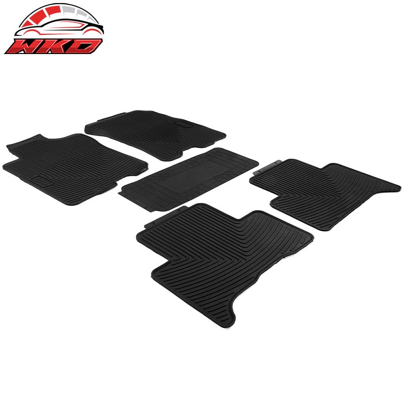 Fits 07-14 Toyota FJ Cruiser 5PCS Heavy Duty Latex Carpet All Weather Floor Mats