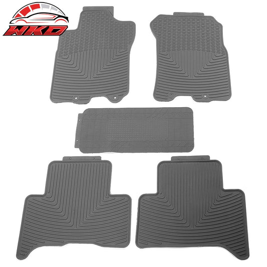 Wholesale 07-14 Toyota FJ Cruiser Latex Floor Mats Gray All Weather Car Carpets Liner