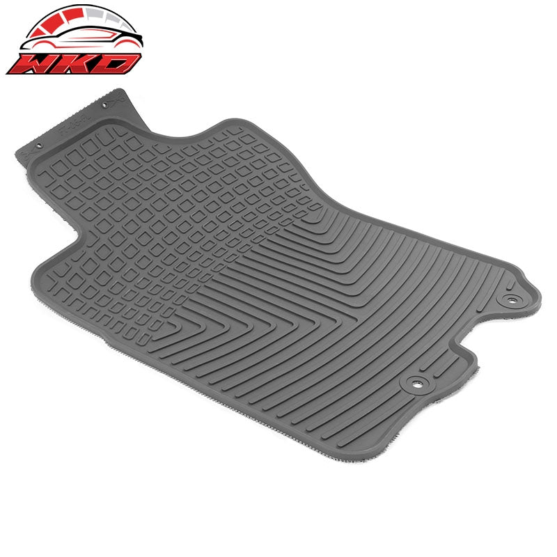 Fits 07-14 Toyota FJ Cruiser Latex Floor Mats Gray All Weather Car Carpets Liner
