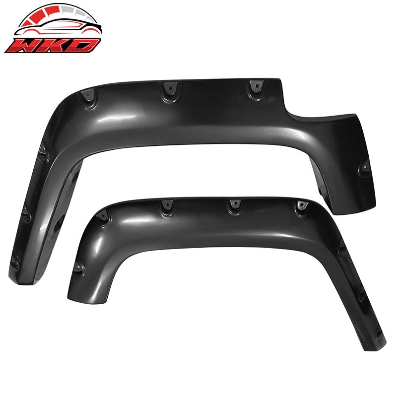 Fits 07-15 Toyota FJ Cruiser Pocket Style Fender Flares Wheel Cover 4PC ABS
