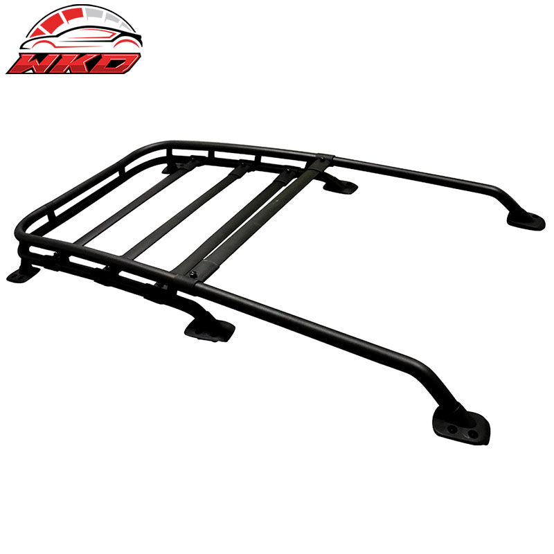 Fit 07-14 Toyota FJ Cruiser 4-Door OE Roof Rack Cargo Luggage Carrier - Aluminum