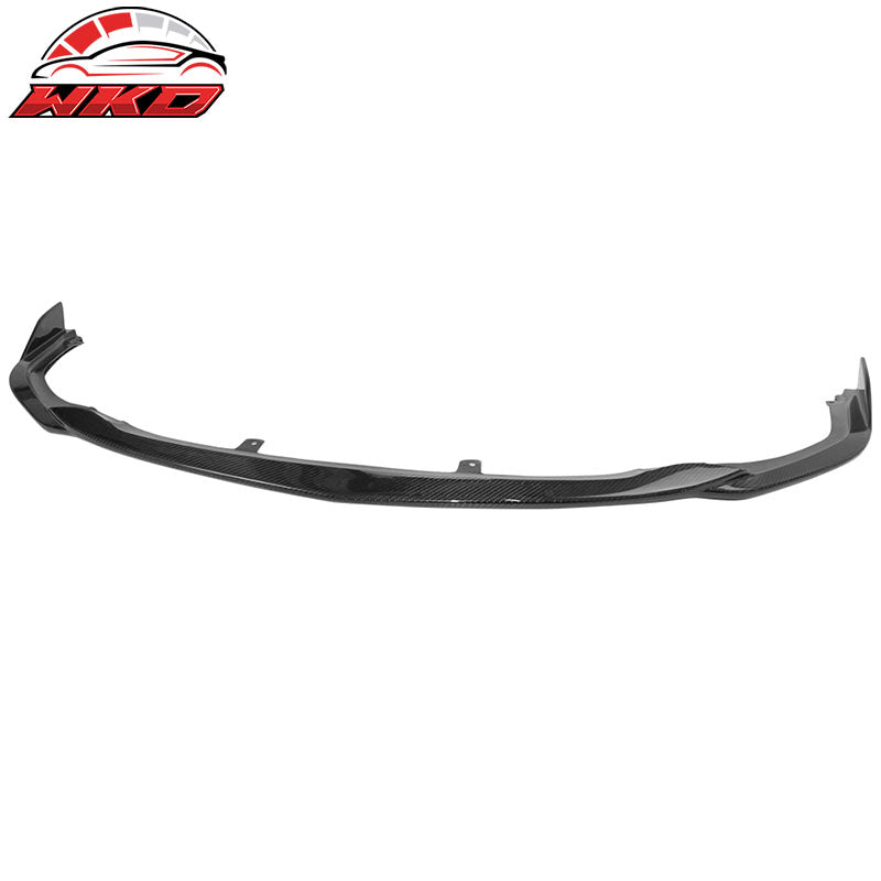 Fits 19-22 Toyota Corolla E210 Hatchback T Style Front Bumper Lip - Carbon Fiber