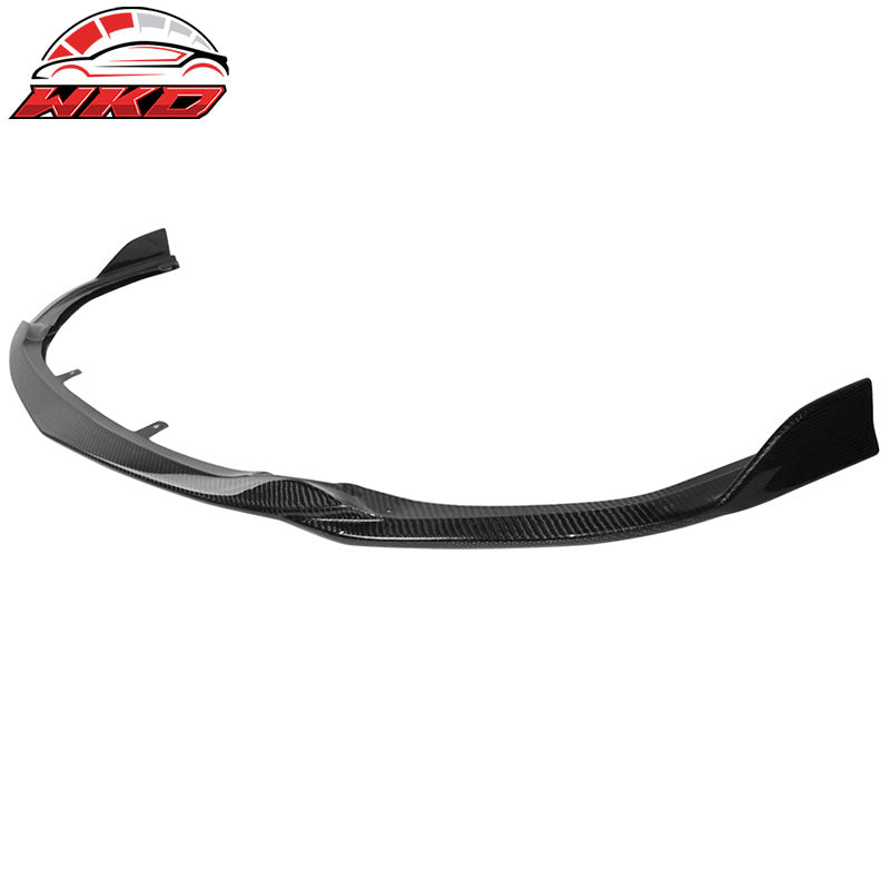 Fits 19-22 Toyota Corolla E210 Hatchback T Style Front Bumper Lip - Carbon Fiber