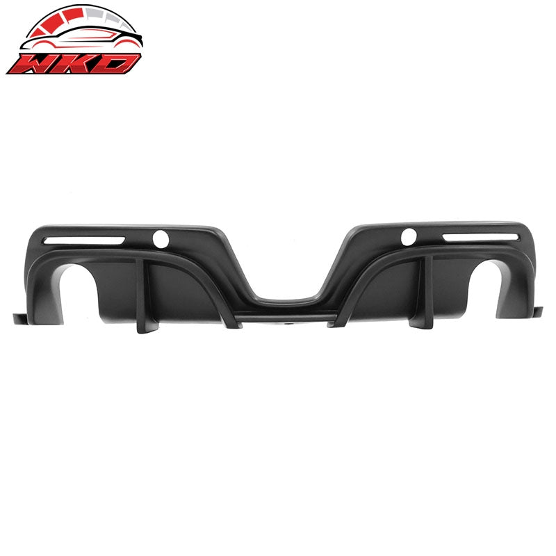 Fits 20-26 Toyota GR Supra A90 A91 IKON Style Rear Bumper Diffuser Matte Black