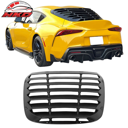 Wholesale 20-26 Toyota GR Supra A90 A91 IKON Style Rear Window Louver PP Matte Black
