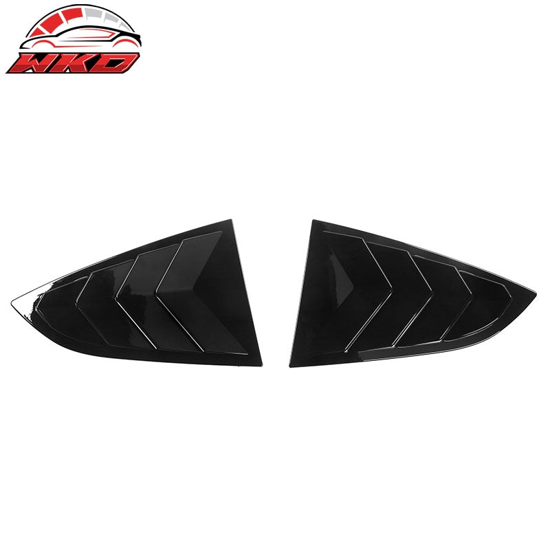 Wholesale 22-26 Toyota GR86/Subaru BRZ IKON 2PCS Side Window Louvers ABS Gloss Black