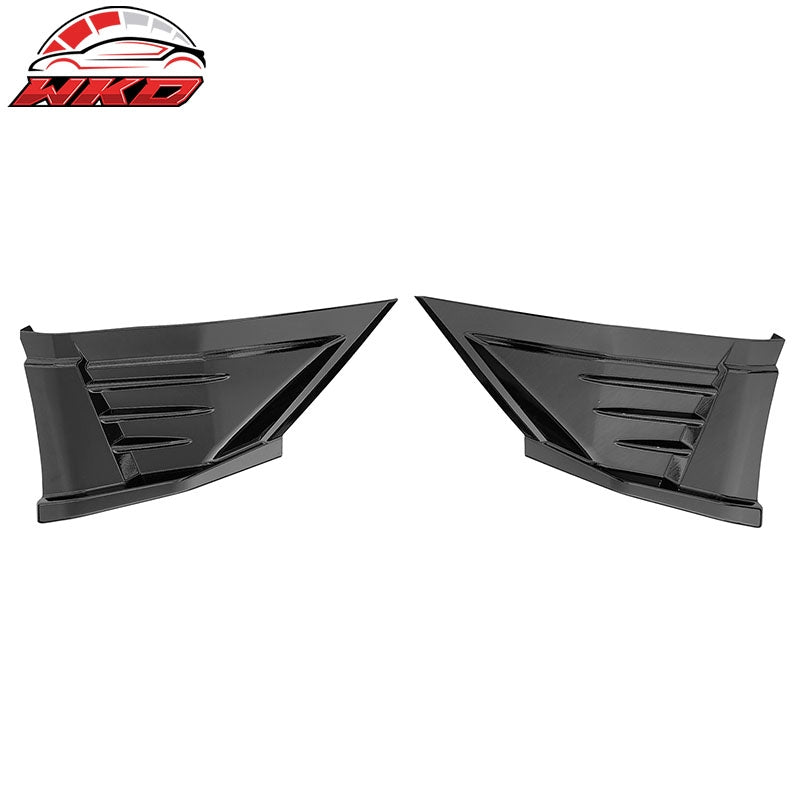 Wholesale  22-26 Toyota GR86/Subaru BRZ JDM Style 2PC Rear Bumper Aprons PP Gloss Black