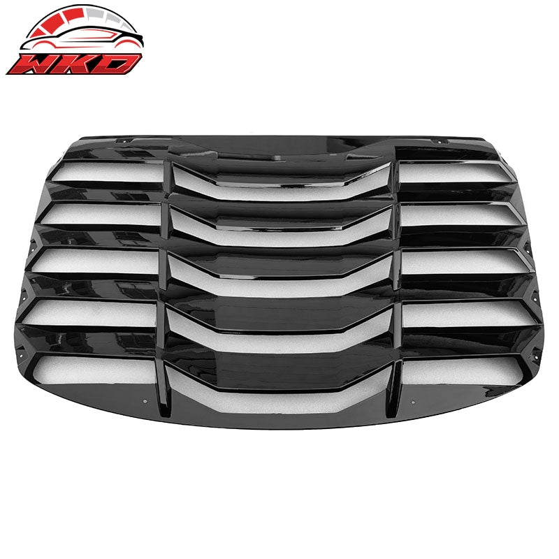Wholesale 22-26 Toyota GR86/Subaru BRZ IKON 2PCS Rear Window Louvers ABS Gloss Black