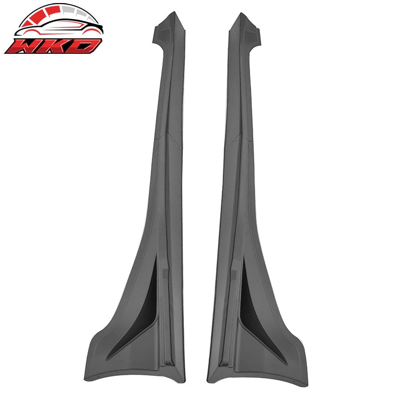 Fits 22-26 Toyota GR86/Subaru BRZ JDM Style 4PCS Side Skirts Panels PP Unpainted