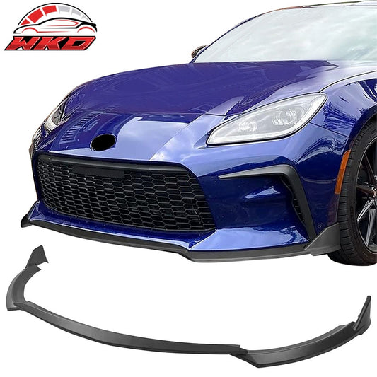 Wholesale 22-26 Toyota GR86 T Style PP Front Bumper Lip Chin Spoiler Matte Black - Wikond Auto
