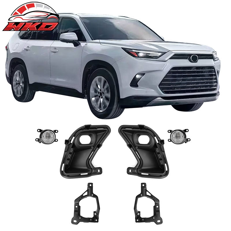 Wholesale 24-26 Toyota Grand Highlander LED Fog Lights Front Bumper Projector Lamps