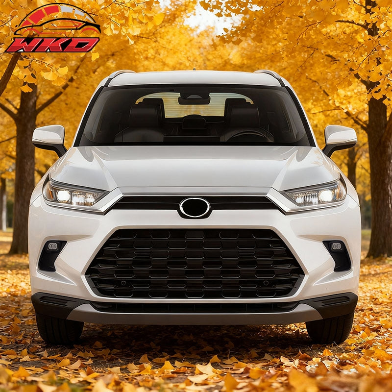 Fits 24-26 Toyota Grand Highlander LED Fog Lights Front Bumper Projector Lamps