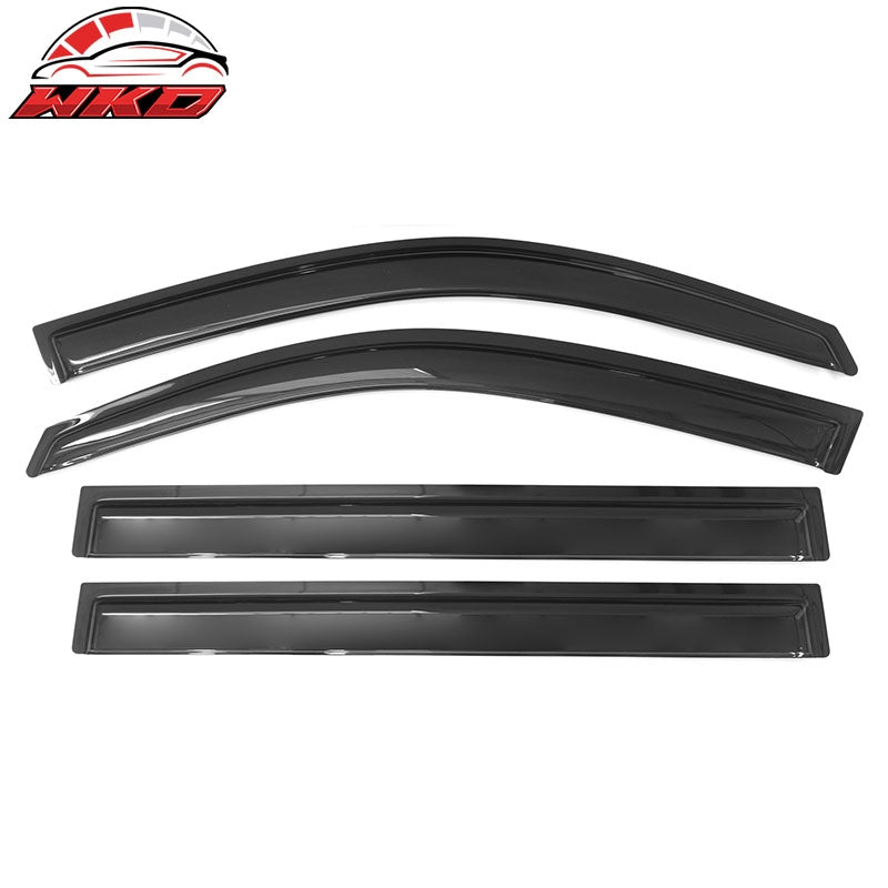 Wholesale 08-13 Toyota Highlander Window Visors Acrylic Sun Rain Deflector 4Pc Set