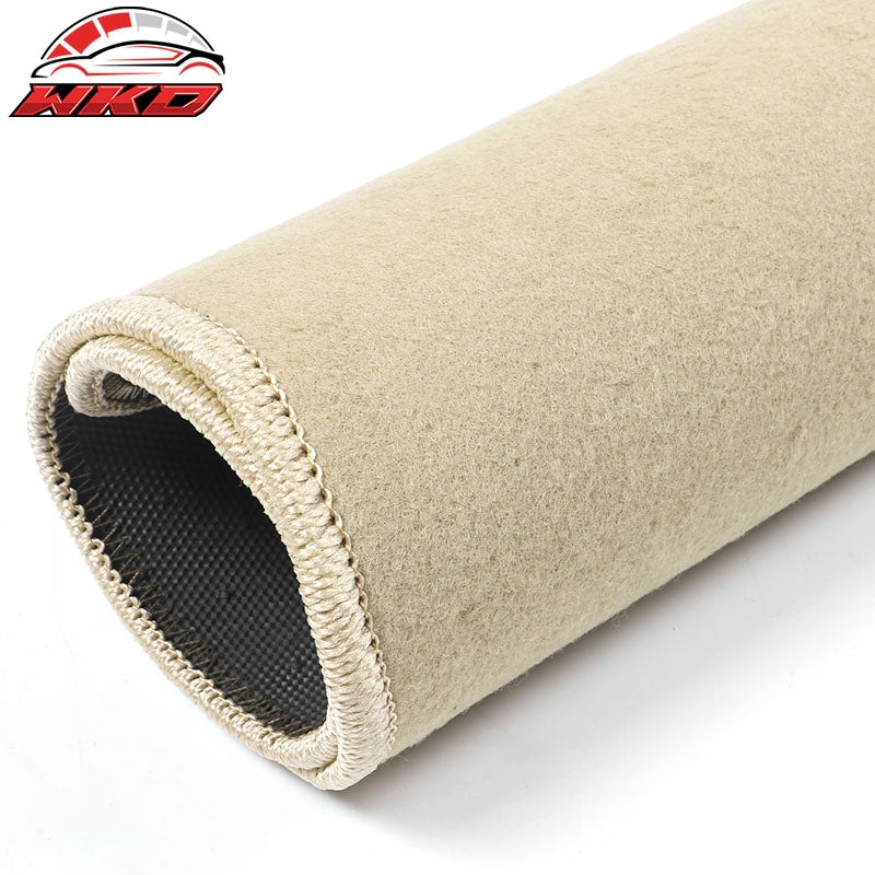 Fits 10-11 Toyota Prius Nylon Beige Floor Mats Non-Slip Auto Carpet Liner 4PCS